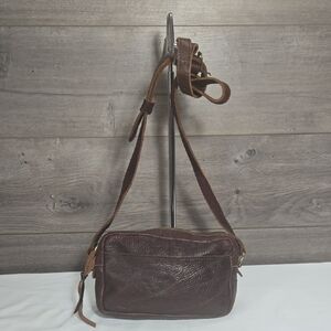 Portland Leather Brown Crossbody Shoulder Bag